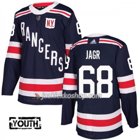 Lapsille NHL New York Rangers Pelipaita Jaromir Jagr 68 Adidas 2017-2018 Tummansininen 2018 Winter Classic Authentic